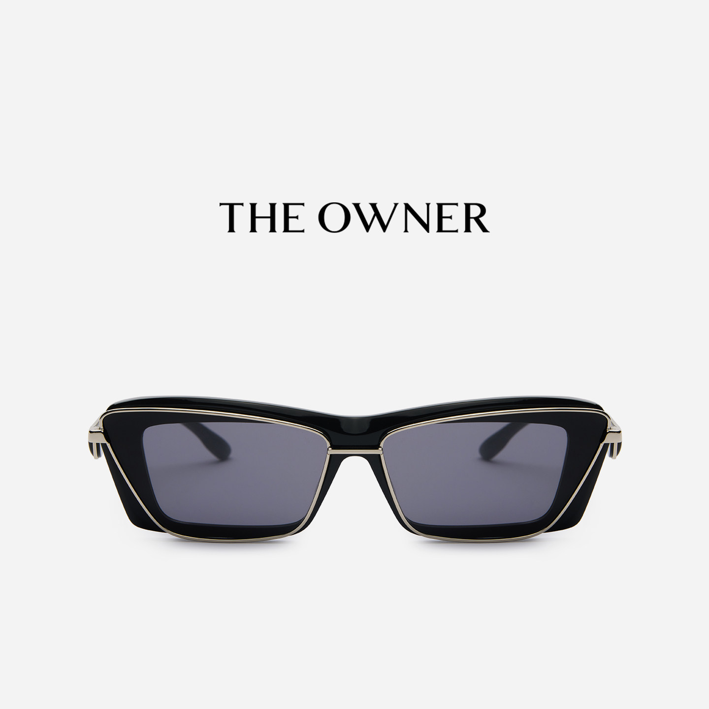 THE OWNER入戏方形猫眼先锋太阳眼镜脸型时髦感板材墨镜TO6001