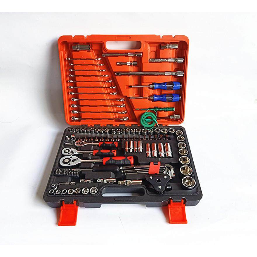 供应汽车维修组套121件套筒扳手组合工具套筒扳手五金工具箱