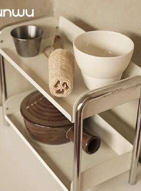 RAMS置物架（大号）桌面置物架收纳架收纳水杯杯架子化妆柜收纳柜