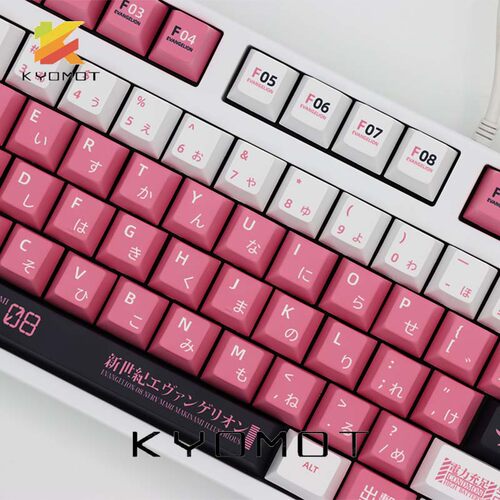 新品KYOMOT EVANGELION-08 Kveycaps EVA Machine PBT Profile XD