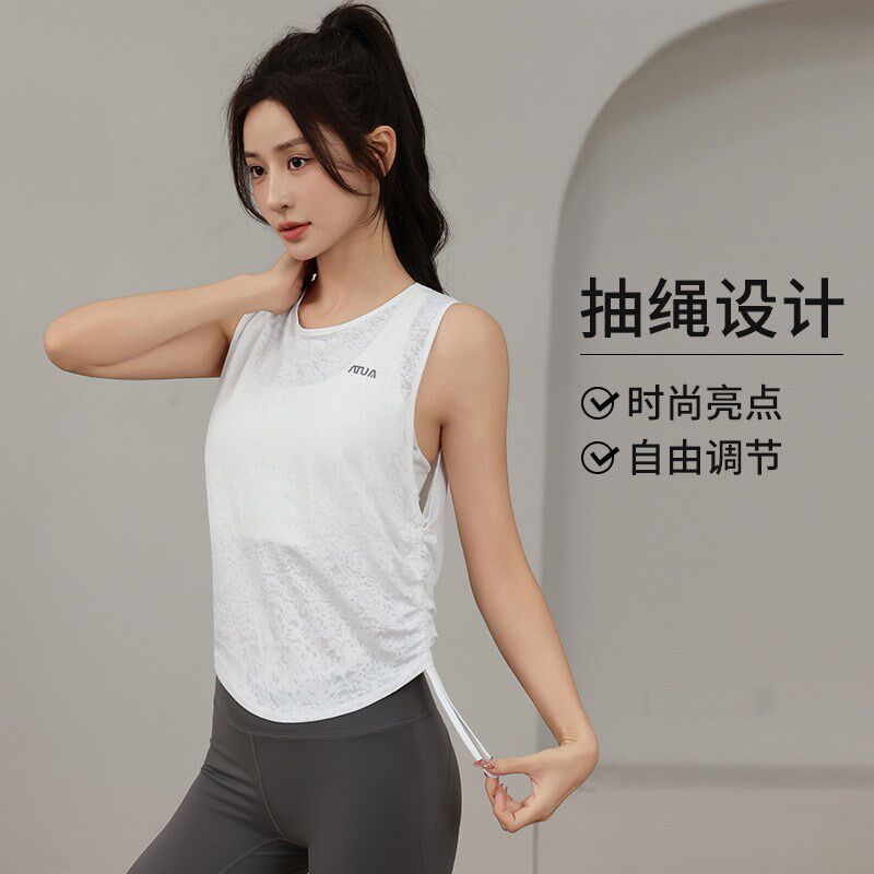 新品大码健身背心j女胖mm透气宽松专业训练速干衣撸铁跑步运动上