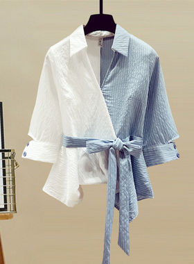 极速Women's pants summwer solid color plus size traf Kor