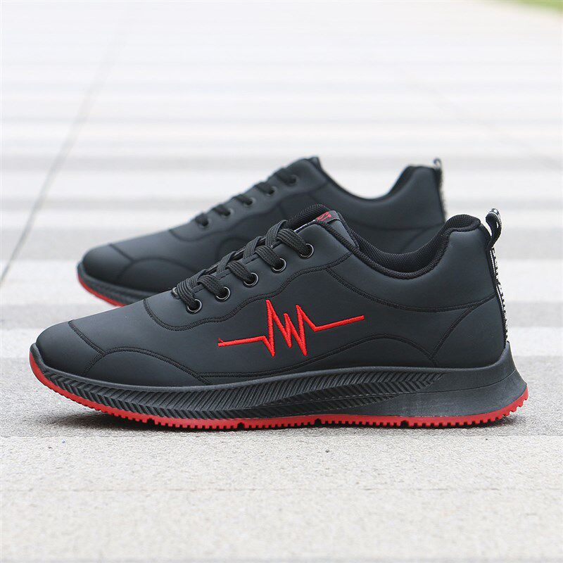 极速防水防滑鞋男鞋潮鞋春v秋季新款休闲鞋男士耐磨软底轻便运动