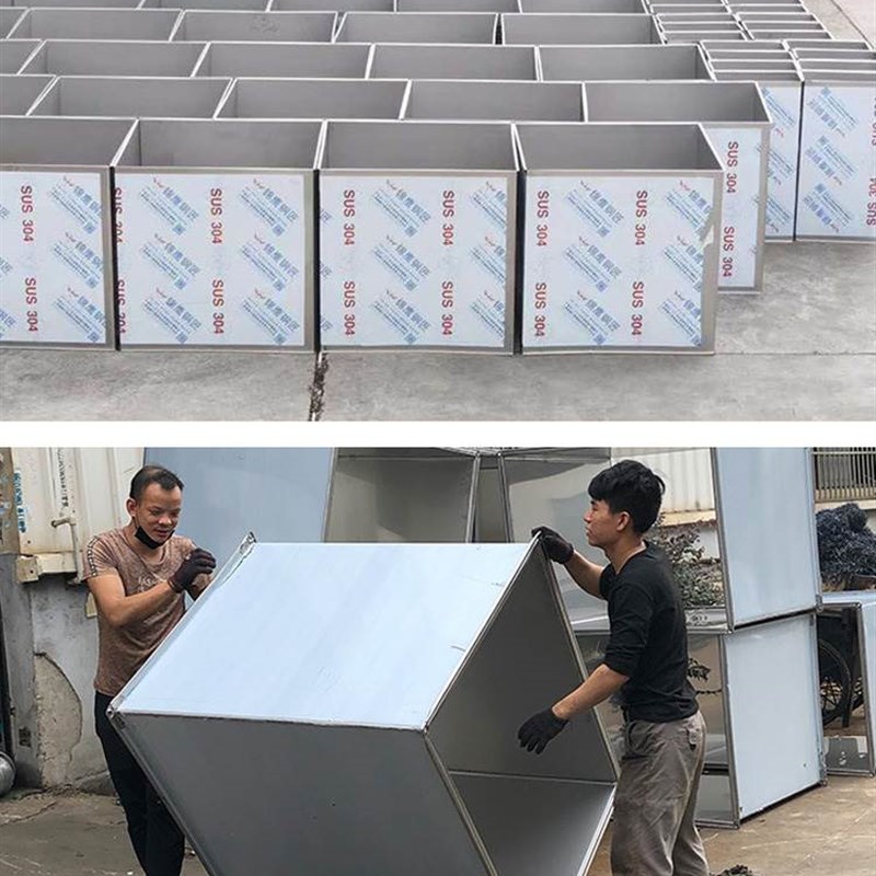 极速304不锈钢焊接风管耐高温无缝焊接管烟囱烟S筒201螺旋排烟管