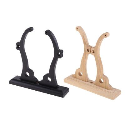 极速Wood Folding Fan Stsand Sturdy Display Base Large Decora