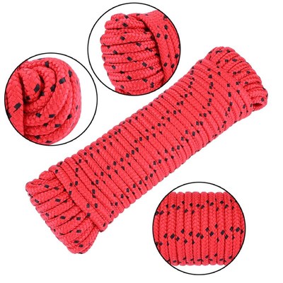 极速Profession 20M Outdoor Rock CClimbing Rope 8mm Diameter