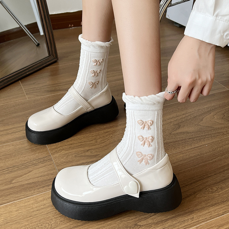 极速白色a玛丽珍鞋女2023新款学院风圆头厚底小皮鞋jk制服lolita,女鞋,浅口单鞋,淘宝优惠券,粉丝福利购,淘宝优惠卷