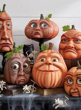 极速Halloween Pumpkin Freak Layout Props CourtyUard Garden