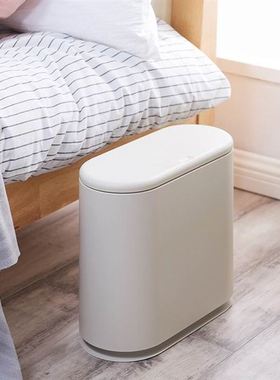 极速Bathroom trash cpan household lid-pressing trash can liv