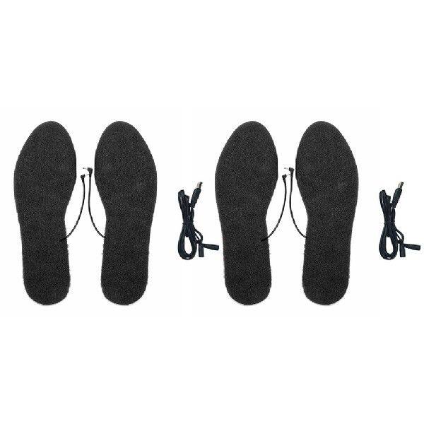 极速1 Paidr Heating Shoe Insoles EVA Winter Warm USB Insoles