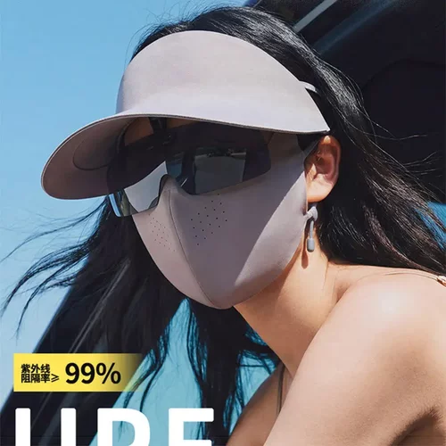 夏季防紫外线全脸透气防晒面罩