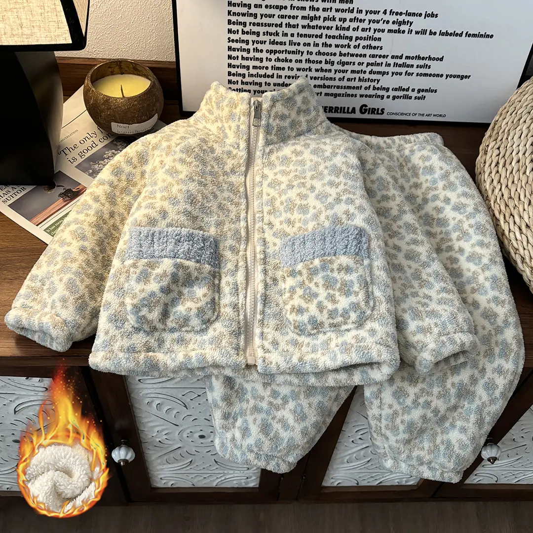 冬季加厚加绒儿童家居服碎花保暖休闲时尚洋气睡衣女童可爱外穿衣,童装/婴儿装/亲子装,家居服套装,淘宝优惠券,粉丝福利购,淘宝优惠卷