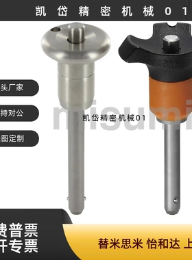 BLP5/6/8/10/12/16ZAA05球头锁紧销按钮式快锁插销