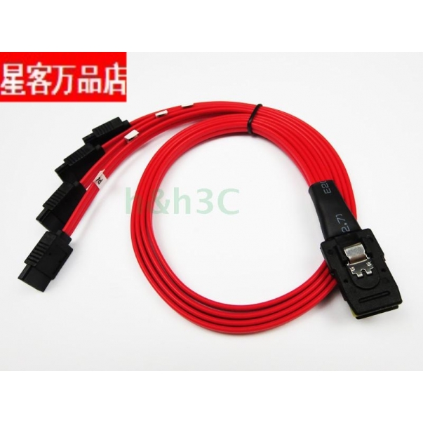 1分4全新MiniSAS线SFF8087转4SA