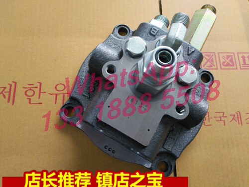 卡特307E回转马达盖 回转泵盖斗山DX75 DX80旋转马达怪手液压配件