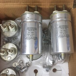 意大利ARCOTRONICS 100UF500V 330VAC  胆机高压滤波油浸无极电容