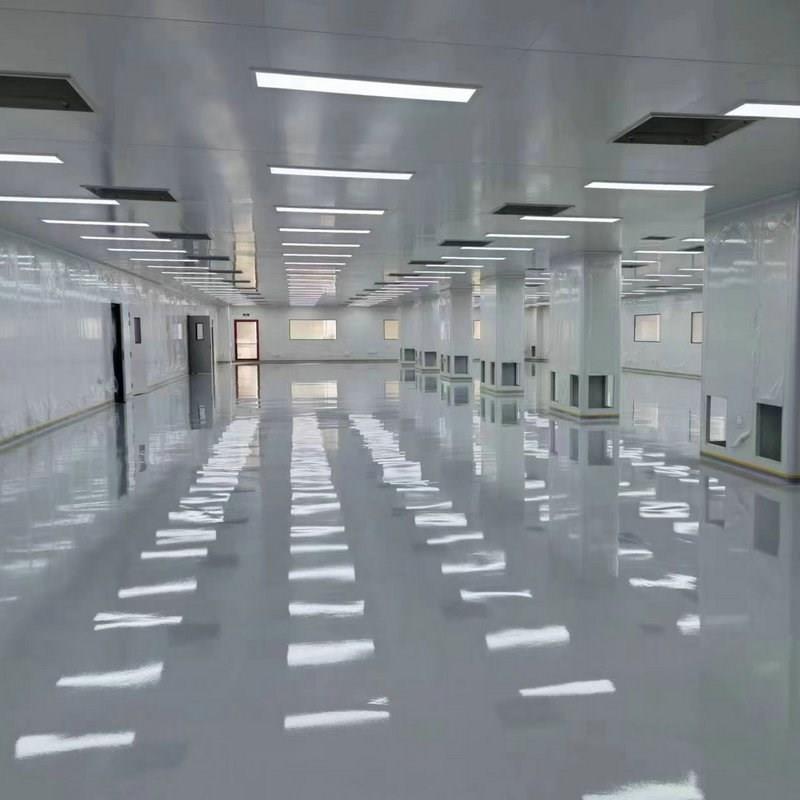 耐迪地坪水泥地面环氧树脂地坪漆9000平方米绿色油性漆可调色定