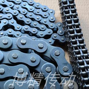传动链工业链条3分-2寸单排短节距接头06B-32A双排精密滚珠滚子链