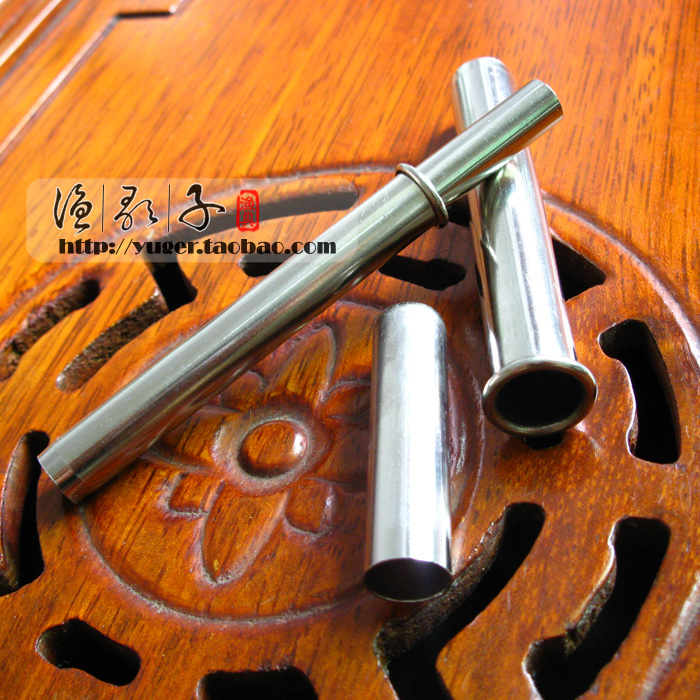 岩鱼 DIY筏竿配件 筏竿连接套管接G头 路亚马口插节竿对接插接管