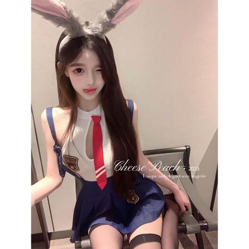 甜心兔叽可爱纯欲学院风jk制服