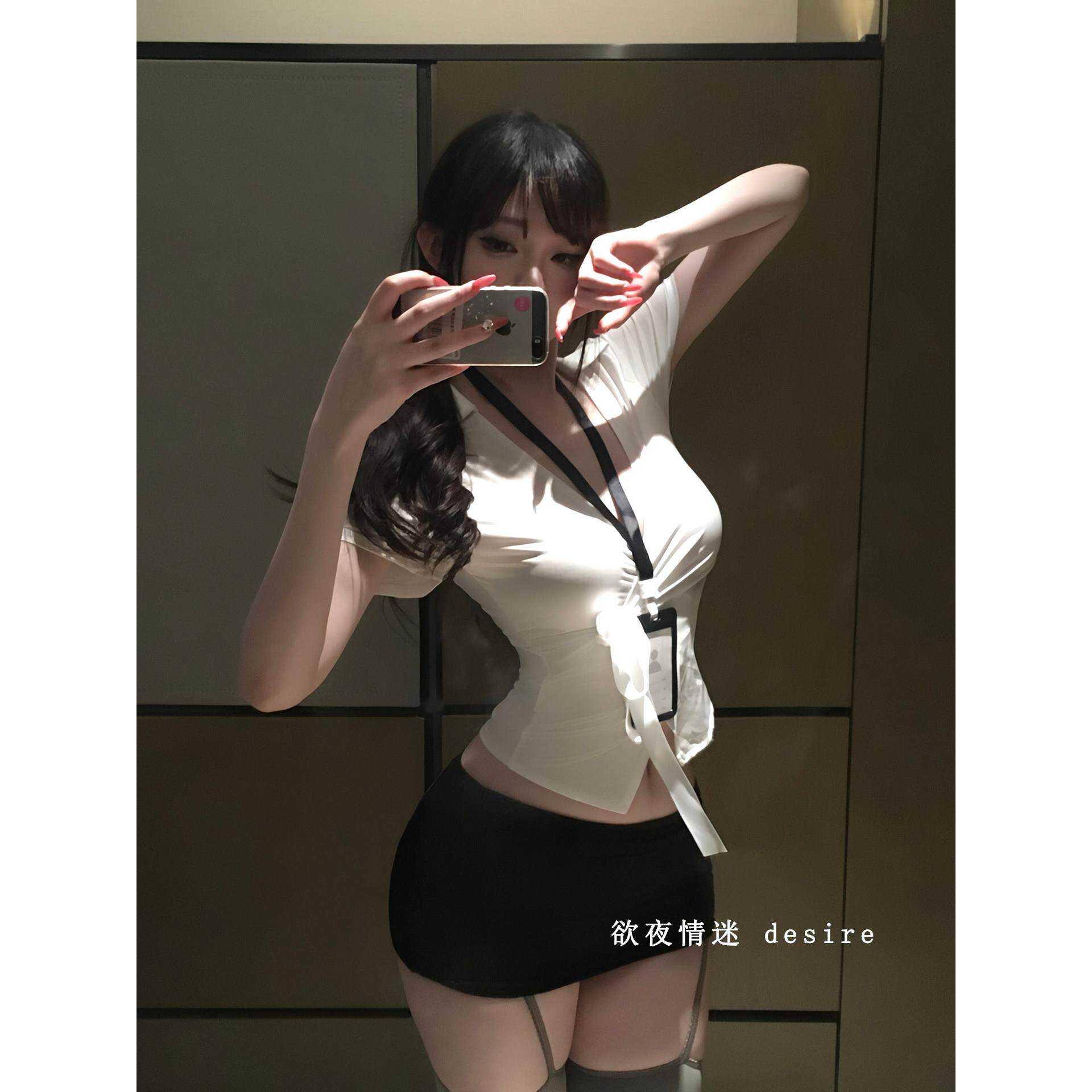 性感秘书装包臀裙角色扮演套装