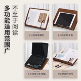 Универсальное чтение, детская деревянная трубка для школьников, флип-книга, книжная полка, фиксаторы в комплекте