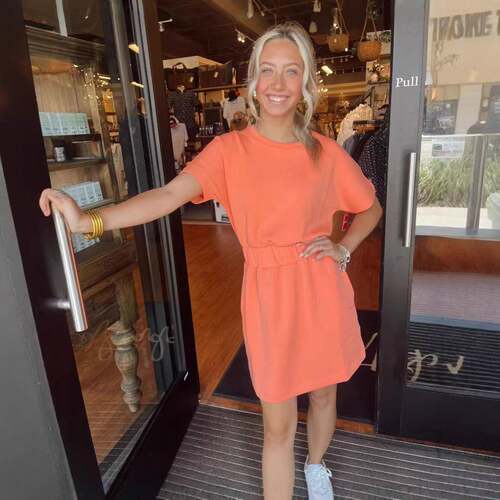 Womens Dresses 2026 Summer Casual Short Sleeve Crew Neck