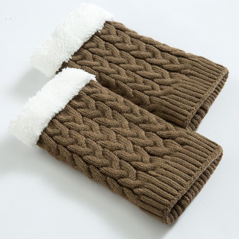 加绒加厚护腿袜套护小腿冬季老寒腿暖腿套脚套保暖护脚腕护踝脖子