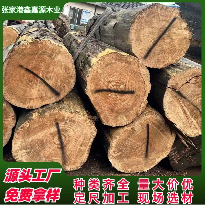 南洋桐贝壳杉原木园林古建门窗