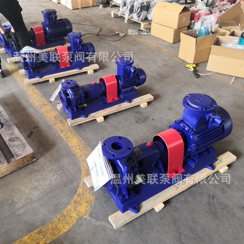 IS150-125-315卧式单级离心泵 IS/ISR热水循环离心泵