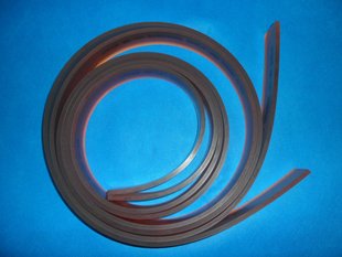 优力咖啡色丝印胶刮35*5*2000mm65度平刮 丝印胶刮生产厂家