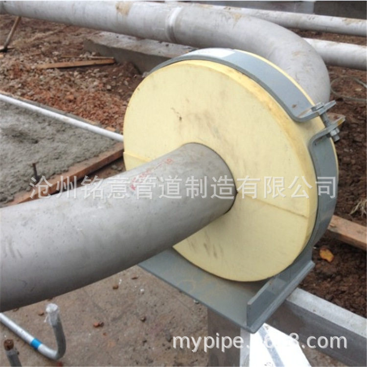 热力蒸汽管道抱箍型导向支座