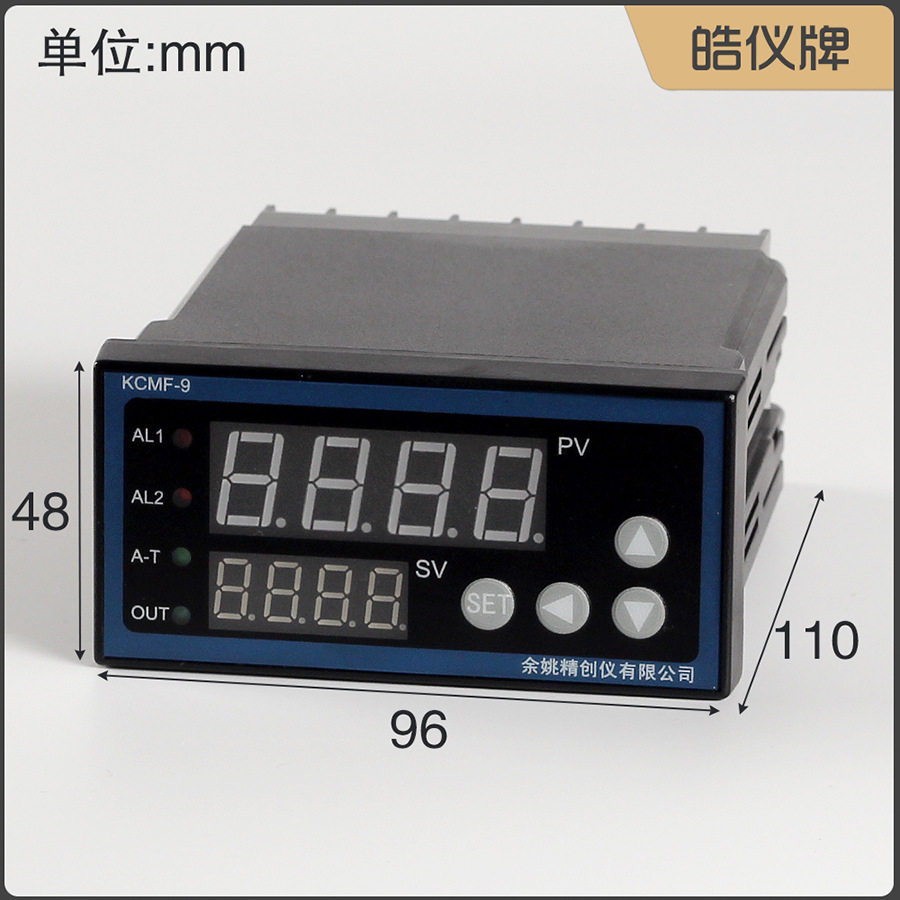 余姚精创仪表KCMF-9P1WG窑炉电炉温控器支持温度探头输出调节SSR