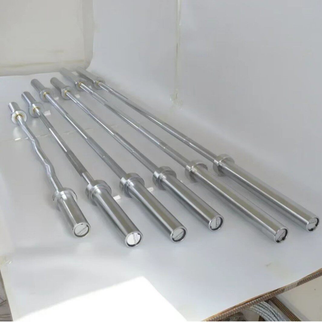 杠铃杆奥杆标准20kg商用家用健身举重深蹲硬拉力量举臀推1.2/2.2m