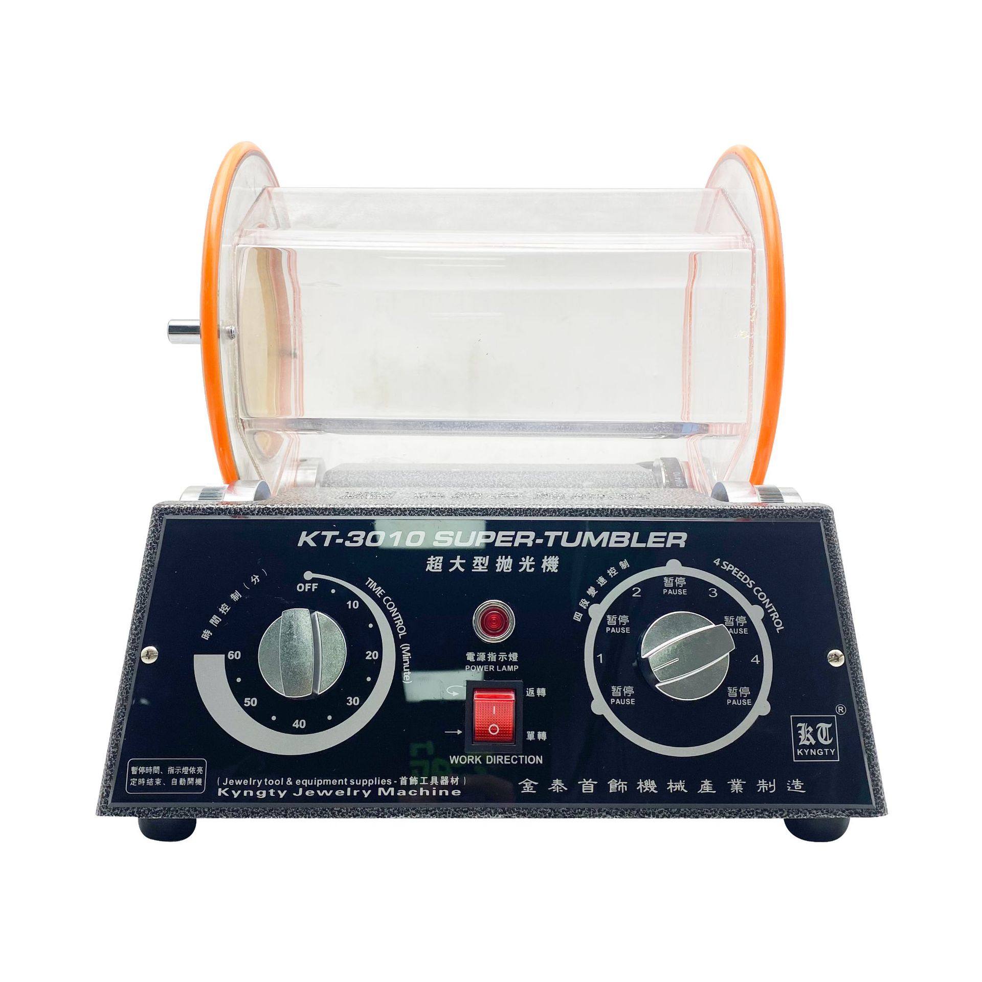 KT3010金泰滚桶抛光机金银铜首饰珠宝打磨抛光清洗旋转特大型滚筒