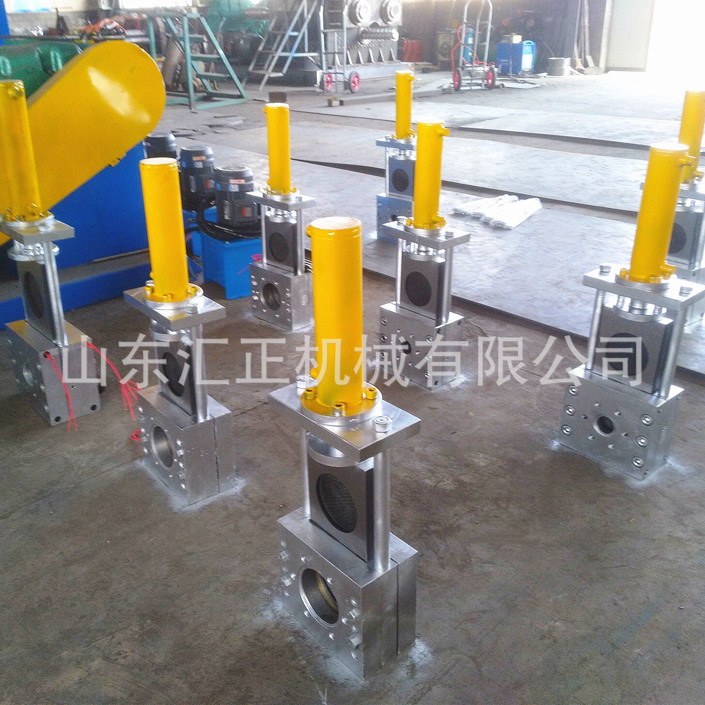 厂家供应塑料机械液压换网器液压双模头塑料造粒机专用模头