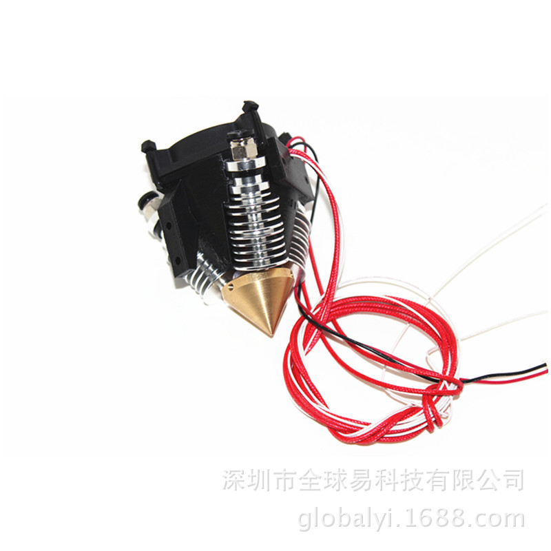3D打印机配件  E3D-V6 三进一出3进1出多混色多喷头