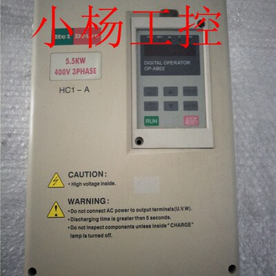 极速HCI-A变频器HCIA05D543B 5.5KW 380V拆机包好. 质量保证