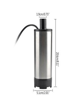 极速50PB 51mm 12V Dc Electric SubmersiIble Pump Oil Water Pu