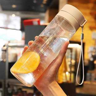 极速享新a惠大容量健身运动水杯子塑料太空男女学生刻度便携简约