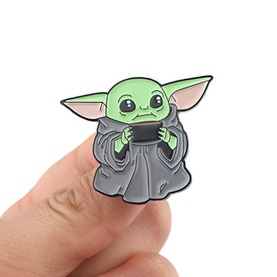 极速LT848 Star Wars Yoda Bawby Cute Enamel Pin Lapel P Badge