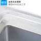 极速商用水池洗i菜盆单盆单眼单槽不锈钢水槽厨房洗碗池带支架带