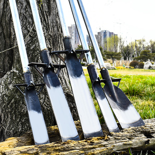 极速挖树铲头洛阳铲铁锹锰u钢挖土神器挖桩坑洞沟笋种植树起苗移