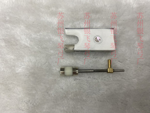 白色白铜小提尾库4/4小提琴弓一套大提琴白色螺丝