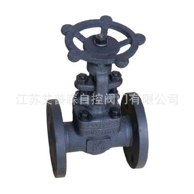 A105锻钢法兰截止阀 J41H-16/160手轮式高温高压蒸汽法兰截止阀