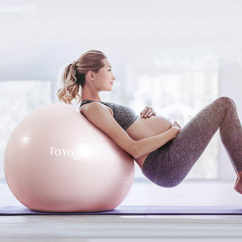 ToYogi瑜伽球加厚防爆女减肥健身核心波速球大瑜珈球孕妇专用助产