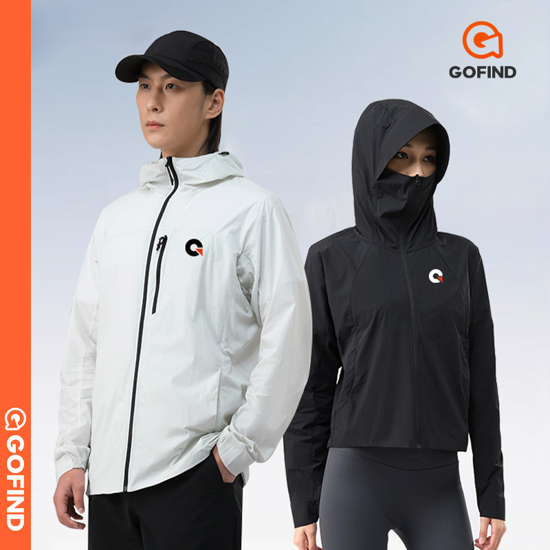 新品果凡专业跑步风壳防晒服男女透气速干户外马拉松遮阳防晒风衣,运动服/休闲服装,跑步外套,淘宝优惠券,粉丝福利购,淘宝优惠卷