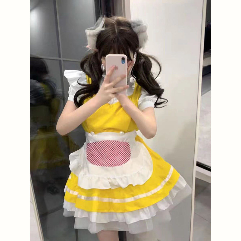 「WANY」可爱洛丽塔小鸡黄女仆装