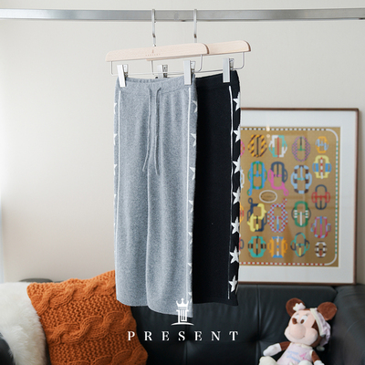 JCLP舒适秋冬100%山羊绒童裤