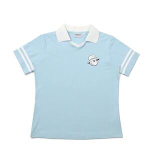 T恤运动冰丝速干v领透气POLO衫 短袖 25春夏季 韩国MALBON高尔夫女装